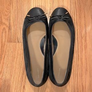 Land’s End Navy Ballet Flats